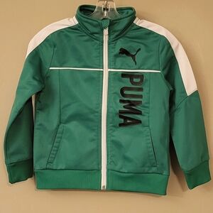 Puma athletic zip up sweater